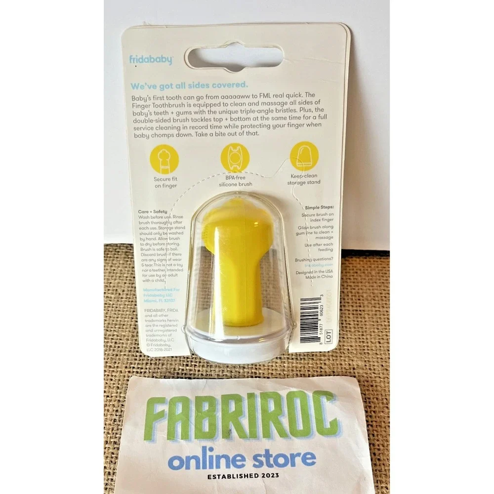 Baby's First Finger Toothbrush with Storage Case, 3 Months and Up, 1pk